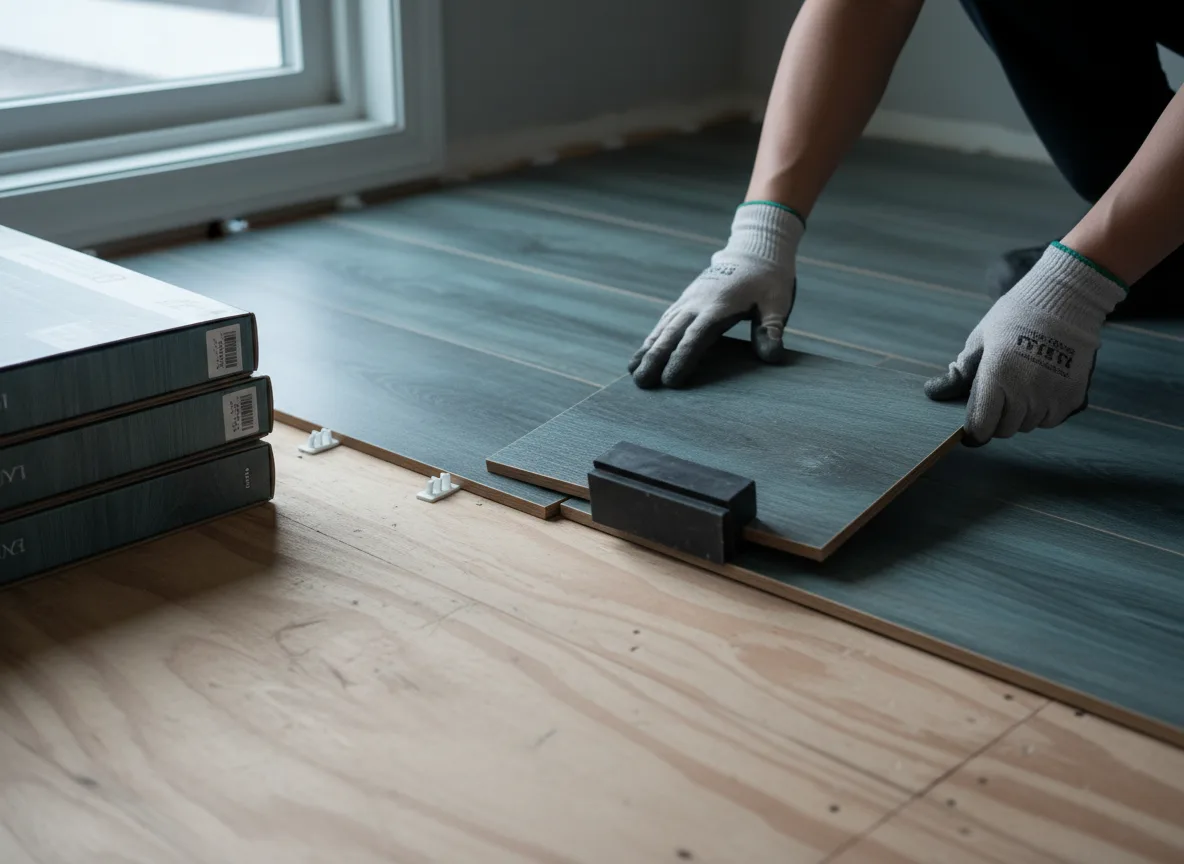 Luxury Vinyl Plank Installation company in Gaastra, MI